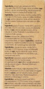 Teapigs Chocolate and Mint, 15 Tea Bags 37.5g, left side of box, available at teas.co.uk