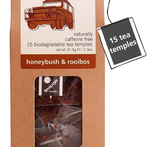 Teapigs Honeybush and Rooibos, 15 Tea Bags 37.5g, Rooibos, Teapigs Limited. Sold by Teas.co.uk.
