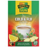 Tropical Sun Cold and Flu, 20 Tea Bags 40g, Fruit and Herbal Tea, Tropical Sun Foods Limited. Sold by Teas.co.uk.