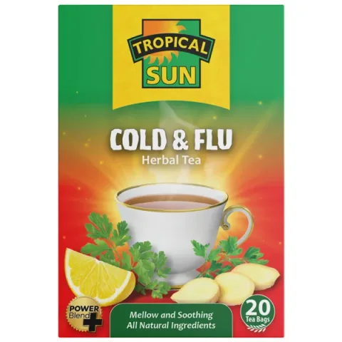 Tropical Sun Cold and Flu, 20 Tea Bags 40g