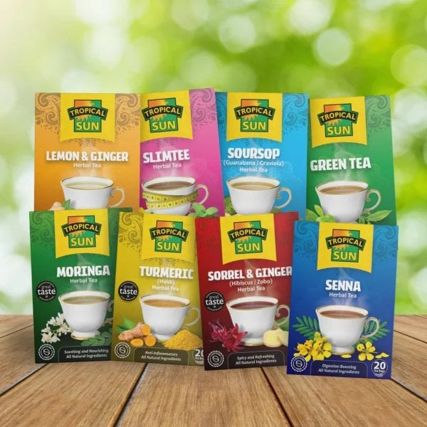 Tropical Sun Ginseng, 20 Tea Bags 30g, our full range.webp, available at teas.co.uk
