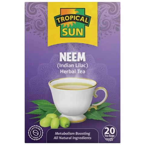 Tropical Sun Neem, 20 Tea Bags 30g, Fruit and Herbal Tea, Tropical Sun Foods Limited. Sold by Teas.co.uk.