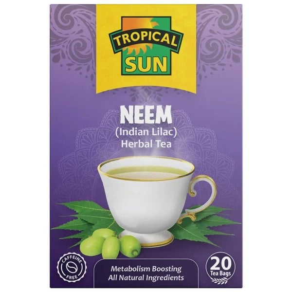 Tropical Sun Neem, 20 Tea Bags 30G, Fruit And Herbal Tea, Tropical Sun Foods Limited. Sold By Teas.co.uk.