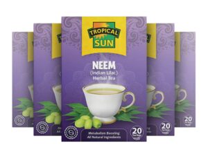 Tropical Sun Neem, 20 Tea Bags 30g, multi of tea boxes, available at teas.co.uk