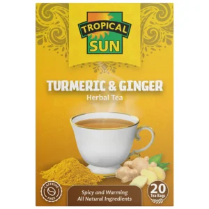 Tropical Sun Turmeric and Ginger, 20 Tea Bags 40g