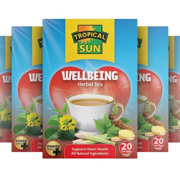 Tropical Sun Wellbeing, 20 Tea Bags 40G, Multi View Of Tea, Available At Teas.co.uk
