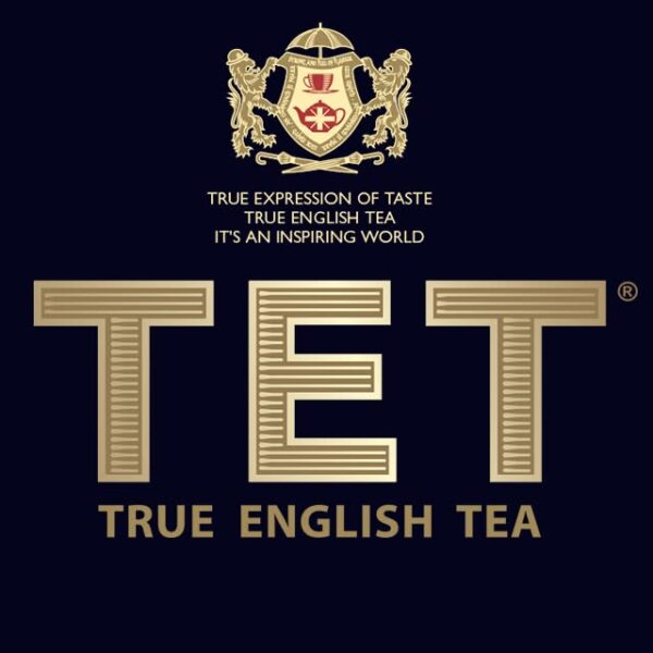 True English Tea (T.E.T) British Mix Collection, 30 Tea Bags 57.5g, brand heritage panel, available at teas.co.uk
