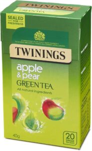 Apple And Pear Green Tea Spritz (Mocktail)
