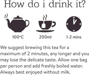 Twinings Gingerbread Green Tea, 20 Tea Bags 40g, brewing instructions, available at teas.co.uk