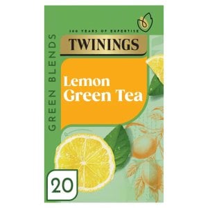 Twinings Lemon Green Tea, 20 Tea Bags 40g, Green Tea, R. Twining and Company Limited. Sold by Teas.co.uk.