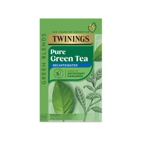 Twinings Pure Green Decaf Tea, 20 Tea Bag 35g