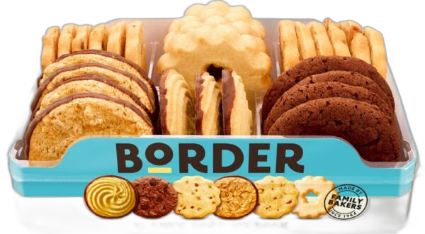 Border Classic Biscuit Sharing Pack, 400g, Biscuits, Border Biscuits Limited. Sold by Teas.co.uk.