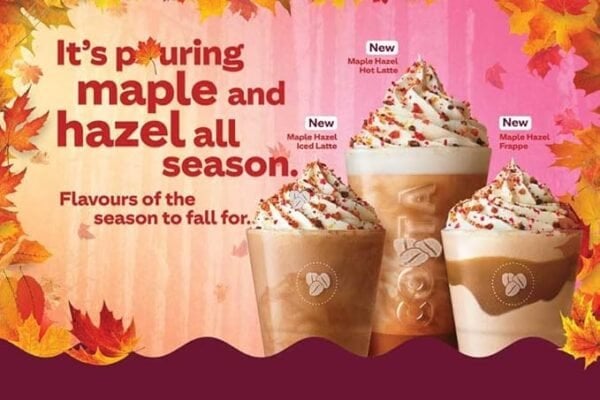 Costa Maple Hazel Latte, 5 Sachets 85G, Full New Range, Available At Teas.co.uk