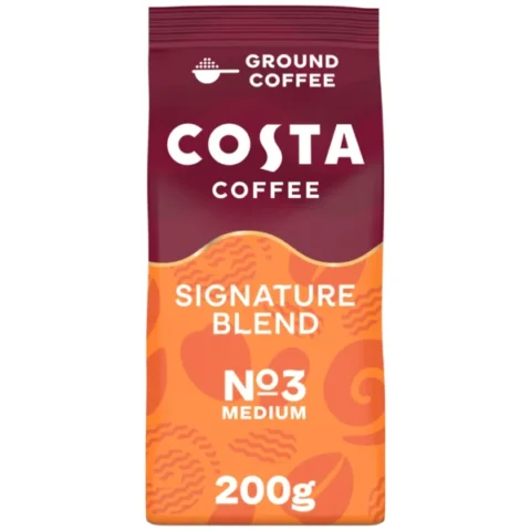 Costa Medium Roast No.3 Ground Coffee, 200g