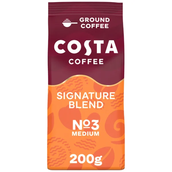 Cold Brew Coffee In A Cafetiere 1 Costa Medium Roast No.3 Ground Coffee, 200G, Coffee, Costa Limited. Sold By Teas.co.uk.