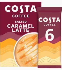 Salted Caramel Latte With Steamed Milk