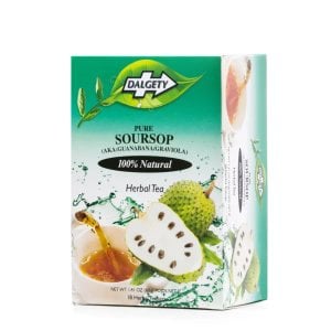 Dalgety Pure Soursop, 18 Tea Bags 40g, Fruit and Herbal Tea, Dalgety Foods Limited. Sold by Teas.co.uk.