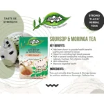 Dalgety Soursop and Moringa, 18 Tea Bags 40g, nutritional facts, available at teas.co.uk