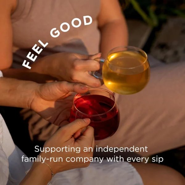 Dragonfly Organic Night Sky Calm, 20 Tea Bags 30g, drinking with friends, available at teas.co.uk