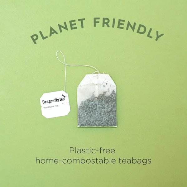 Dragonfly Organic Night Sky Calm, 20 Tea Bags 30g, planet friendly tea bag, available at teas.co.uk