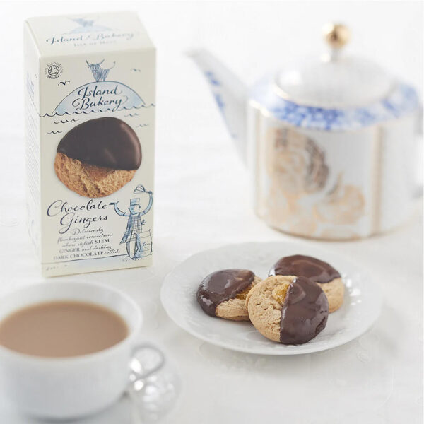 Island Bakery Chocolate And Ginger Organic Biscuits, 133G