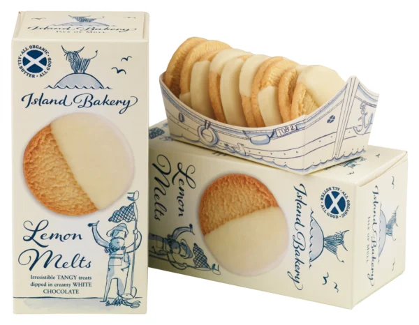 Island Bakery Lemon Melt Organic Biscuits, 133G