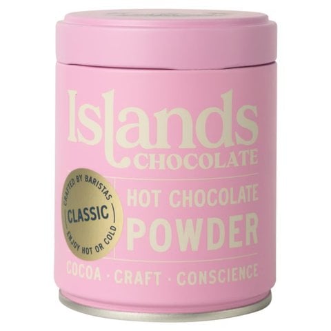 Islands Classic Hot Chocolate Powder, 200g, Cocoa, Islands Chocolate Limited. Sold by Teas.co.uk.