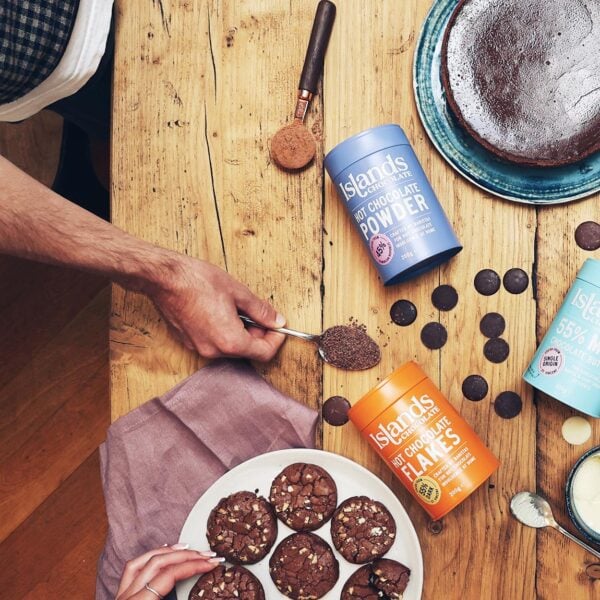 Islands Mint Hot Chocolate Powder, 200g, the range, available at teas.co.uk