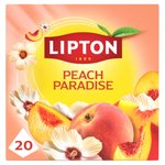 Lipton Peach Paradise, 20 Tea Bags 46g, Decaffeinated Speciality Teas, Lipton Teas and Infusions UK Limited. Sold by Teas.co.uk.