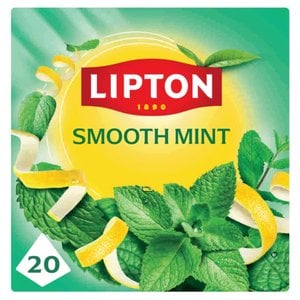Lipton Smooth Mint, 20 Tea Bags 34g, Decaffeinated Speciality Teas, Lipton Teas and Infusions UK Limited. Sold by Teas.co.uk.