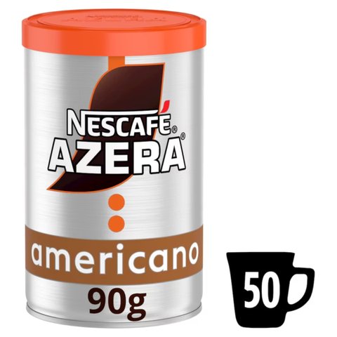 Nescafé Azera Americano Coffee, 90g, Coffee, Société des Produits Nestlé S.A.. Sold by Teas.co.uk.