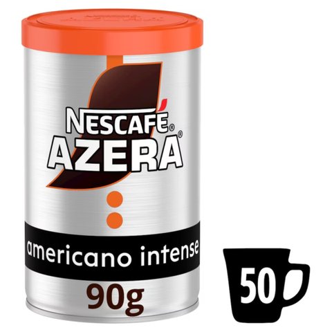 Nescafé Azera Americano Intense Coffee, 90g, Coffee, Société des Produits Nestlé S.A.. Sold by Teas.co.uk.