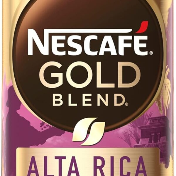 Nescafé Gold Blend Alta Rica Coffee, 95g, Coffee, Société des Produits Nestlé S.A.. Sold by Teas.co.uk.