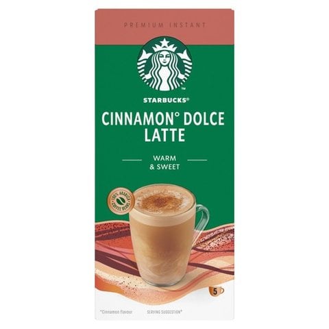 Starbucks Cinnamon Dolce Latte, 5 Sachets 117.5g
