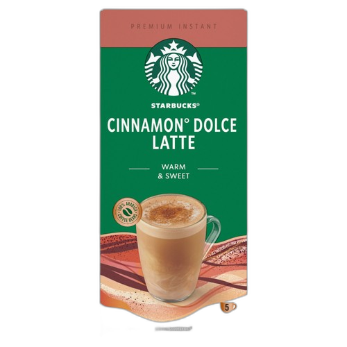 Starbucks Cinnamon Dolce Latte, 5 Sachets 117.5g, Coffee, Starbucks Corporation. Sold by Teas.co.uk.