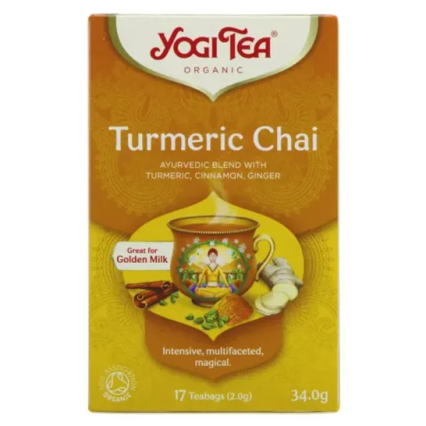 Yogi Tea Organic Turmeric Chai, 17 Tea Bags 34g