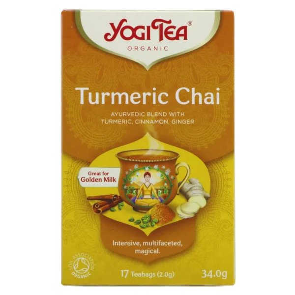 Turmeric Chai Hot Toddy 1 Yogi Tea Organic Turmeric Chai, 17 Tea Bags 34G, Chai, Yogi Tea Gmbh. Sold By Teas.co.uk.