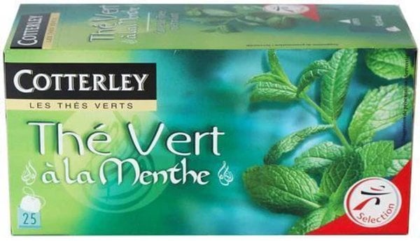 Peppermint Hot Chocolate 1 Cotterley Green Mint Tea, 25 Tea Bags 40G, Green Tea, Cotterley Sas. Sold By Teas.co.uk.