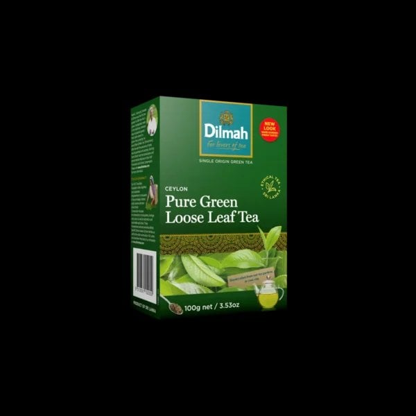 Dilmah Ceylon Pure Green Loose Leaf Tea, 100G, Green Tea, Mjf Holdings Ltd. Sold By Teas.co.uk.