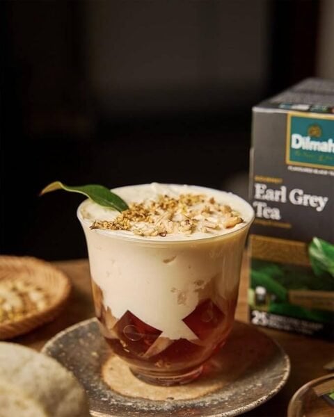 Dilmah Earl Grey, 20 Tea Bags 30G, Iced Earl Grey Latte, Available At Teas.co.uk