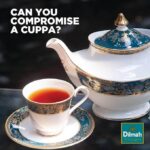 Dilmah Ginger and Honey, 20 Tea Bags 30g, fine english china cup and teapot with tea brewing, available at teas.co.uk