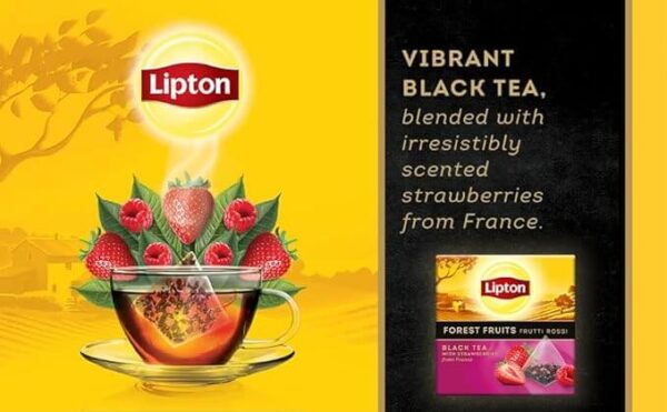 Www-Teas-Co-Uk-Lipton-Black-Tea-Red-Fruits-With-French-Strawberries-20-Tea-Bags-30G-3228881010971-Info-About-The-Tea Lipton Black Tea Red Fruits With French Strawberries, 20 Tea Bags 30G