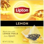 Lipton Black Tea with Spanish Lemons, 20 Tea Bags 34g