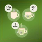 Lipton Green Tea with Blueberry and Blackberry, 20 Teabags 32g, brewing instructions, available at teas.co.uk