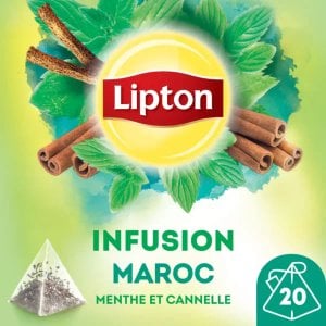 Lipton Moroccan Infusion, 20 Tea Bags 40g, Decaffeinated Speciality Teas, Lipton Teas and Infusions UK Limited. Sold by Teas.co.uk.