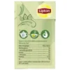 Www-Teas-Co-Uk-Lipton-Organic-Green-Tea-20-Tea-Bags-28G-8712423044005-Right-Side-Of-French-Box Lipton Organic Green Tea, 20 Tea Bags 28G