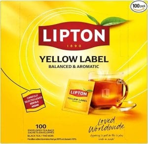 Lipton Yellow Label, 30 Tea Bags 60g, advert, available at teas.co.uk