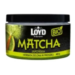 Loyd Matcha Japanese Green Tea Powder, 40g, old design front, available at teas.co.uk