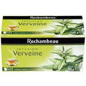 Rochambeau Verveine Infusion, 25 Tea Bags 40g, French Tea, Rochambeau Limited. Sold by Teas.co.uk.