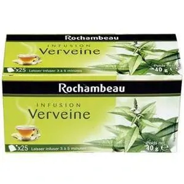 Verveine Tiramisu 1 Rochambeau Verveine Infusion, 25 Tea Bags 40G, Fruit And Herbal Tea, Rochambeau Limited. Sold By Teas.co.uk.